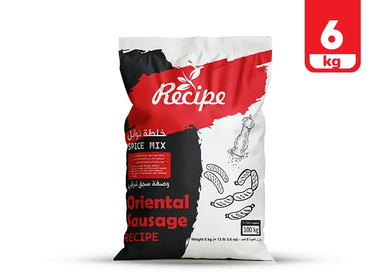 Spice Mix - Oriental Sausage Normal Colorant Recipe 6 KG